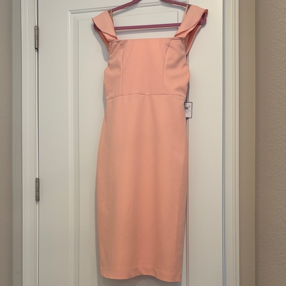NWT Laundry by Shelli Segal English Rose Pink Sleeveless Dress Women’s 6